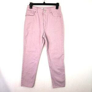 Refuge Denim‎ Mom Jeans Womens Size 3 Light Purple High Waist Casual Pants Retro